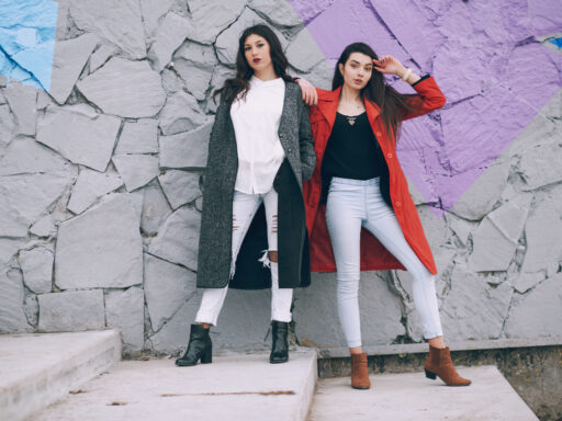 Fashion-Girls-in-der-Stadt
